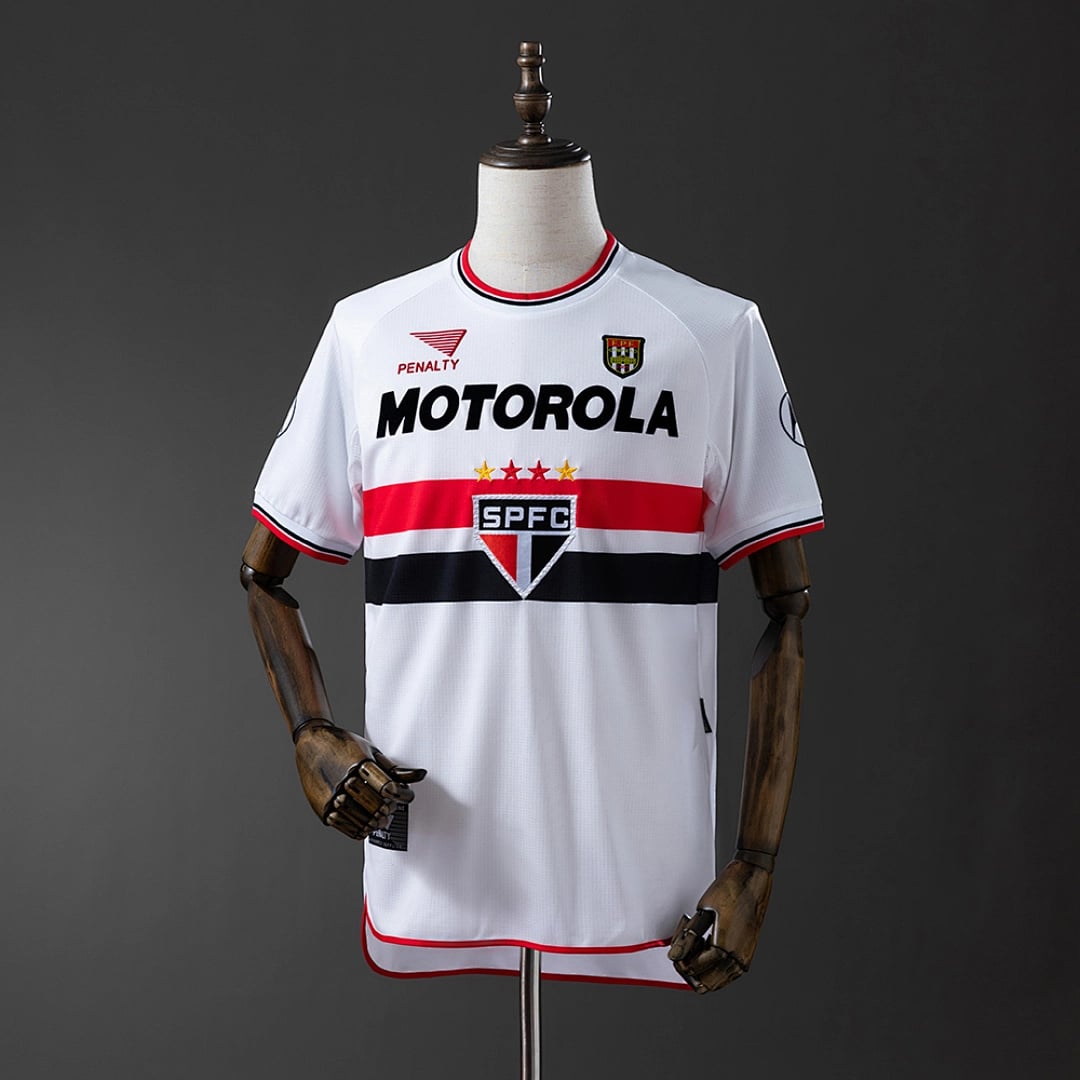 Camisola Principal do Sao Paulo FC 2000 (Retro) - Vista 1