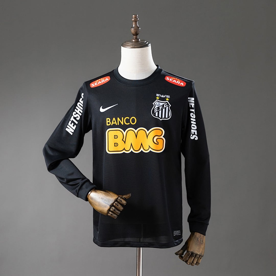 Camisola Alternativa do Santos FC 2012/2013 (Retro, Manga Longa) - Vista 1