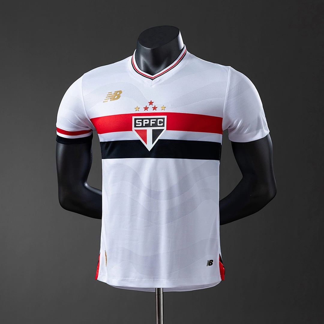 Camisola Principal do Sao Paulo FC 2025/2026 (Versao Jogador) - Vista 1