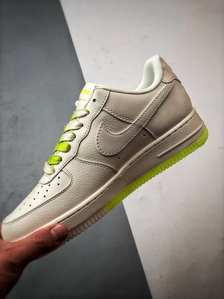 Sup x Air Force 1 Low Mescla Branco e Verde Fluorescente - Vista 5