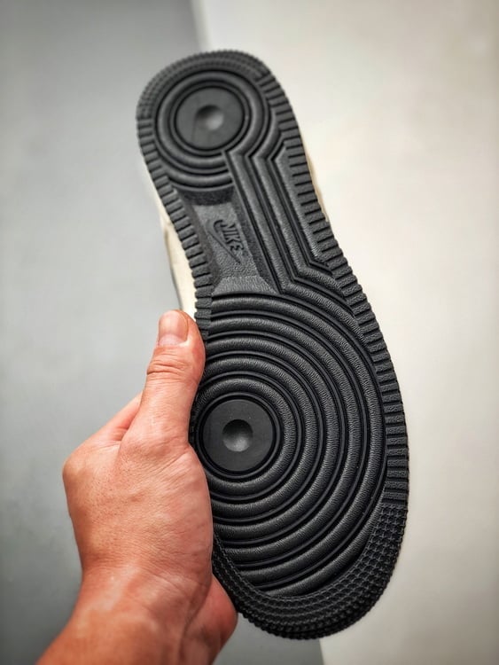 Sup x Air Force 1 Low Colaboração Creme e Preto - Vista 4