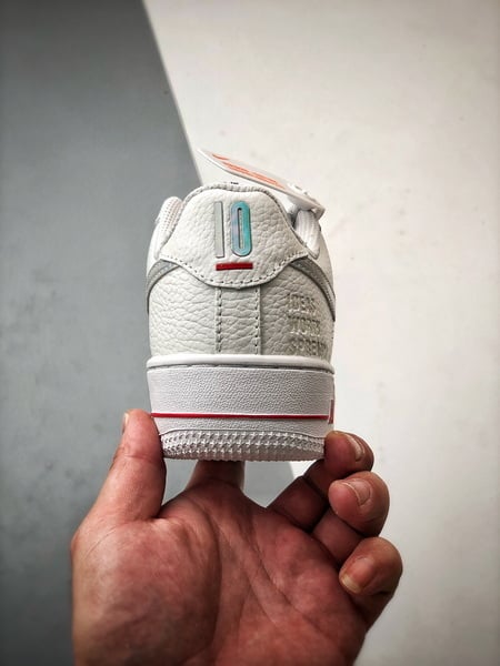 TEDxPortland x Air Force 1 Low Branco Laser - Vista 3