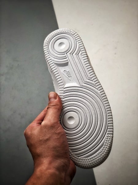 TEDxPortland x Air Force 1 Low Branco Laser - Vista 4