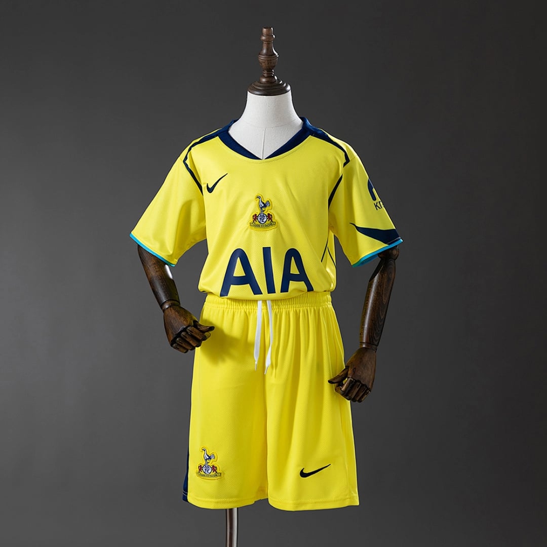 Kit Crianca Tottenham Hotspur Terceira 2025/2026 - Vista 1