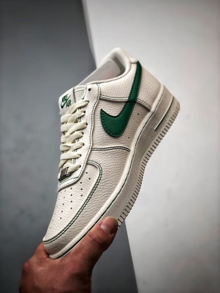 Vlone x Air Force 1 Low Bege e Verde - Vista 5