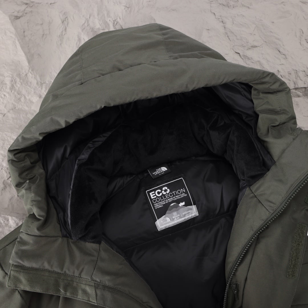The North Face parka verde Militar - Vista 3