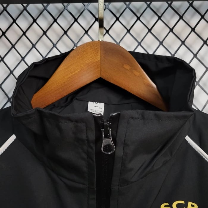 Sporting C.P. Black Windbreaker 25/26 - Vista 3