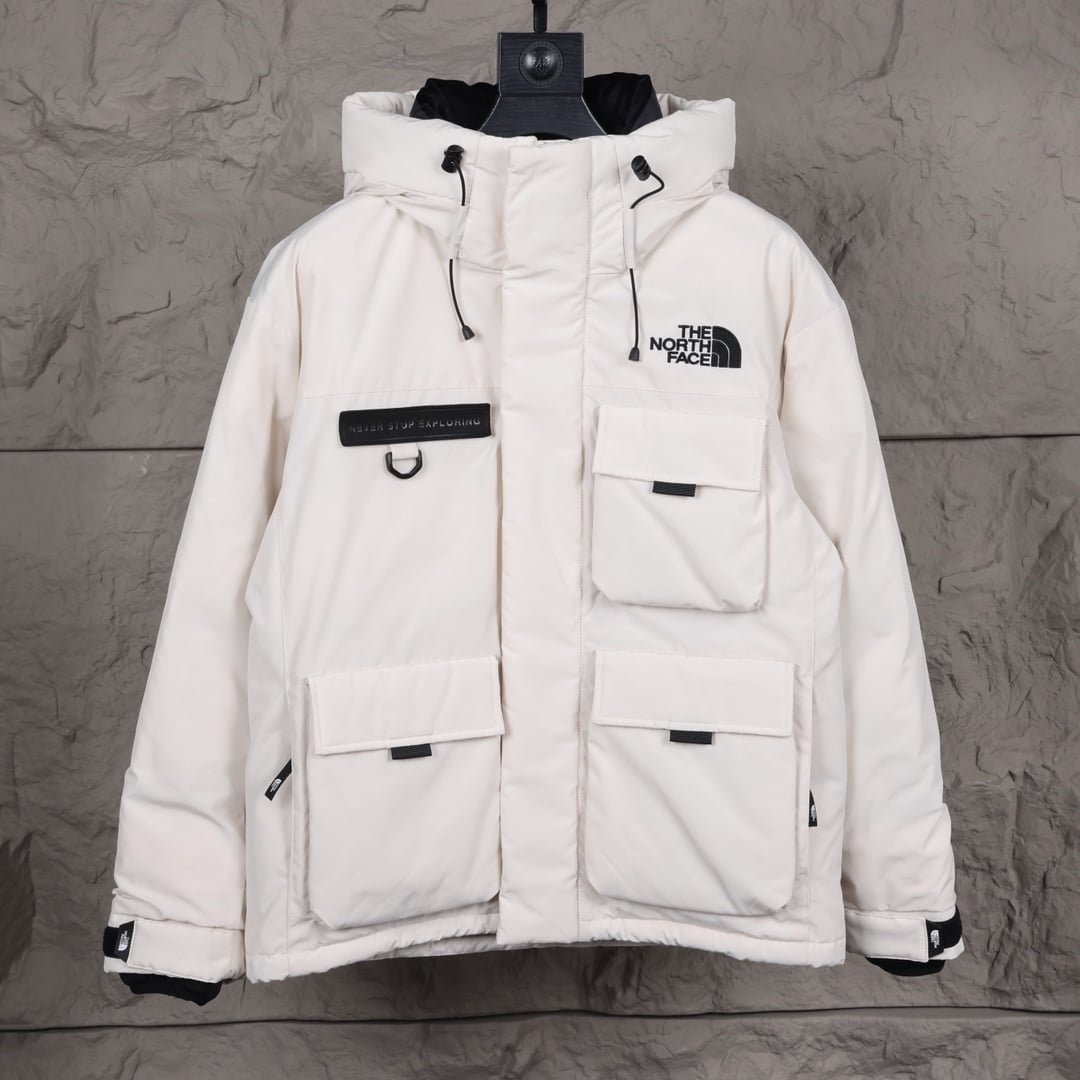 The North Face parka branco - Vista 1