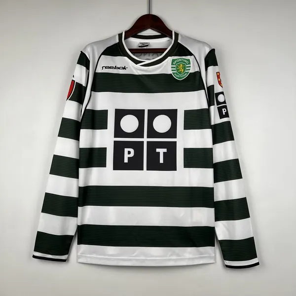 Sporting Retro Jersey 01/03 Long Sleeve - Vista 1