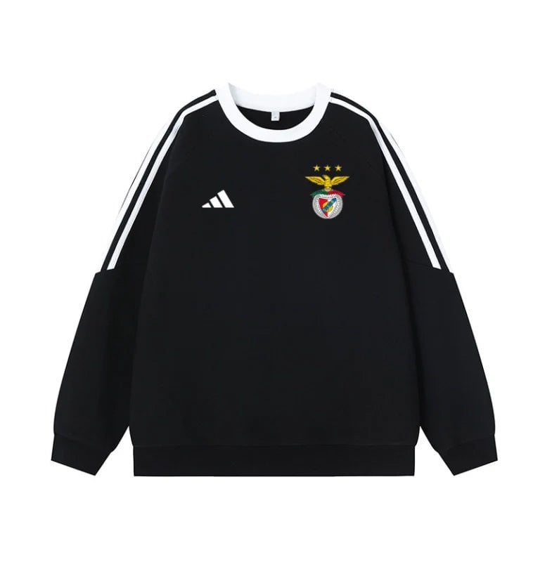 Sweat S.L. Benfica 25/26 preta - Vista 1