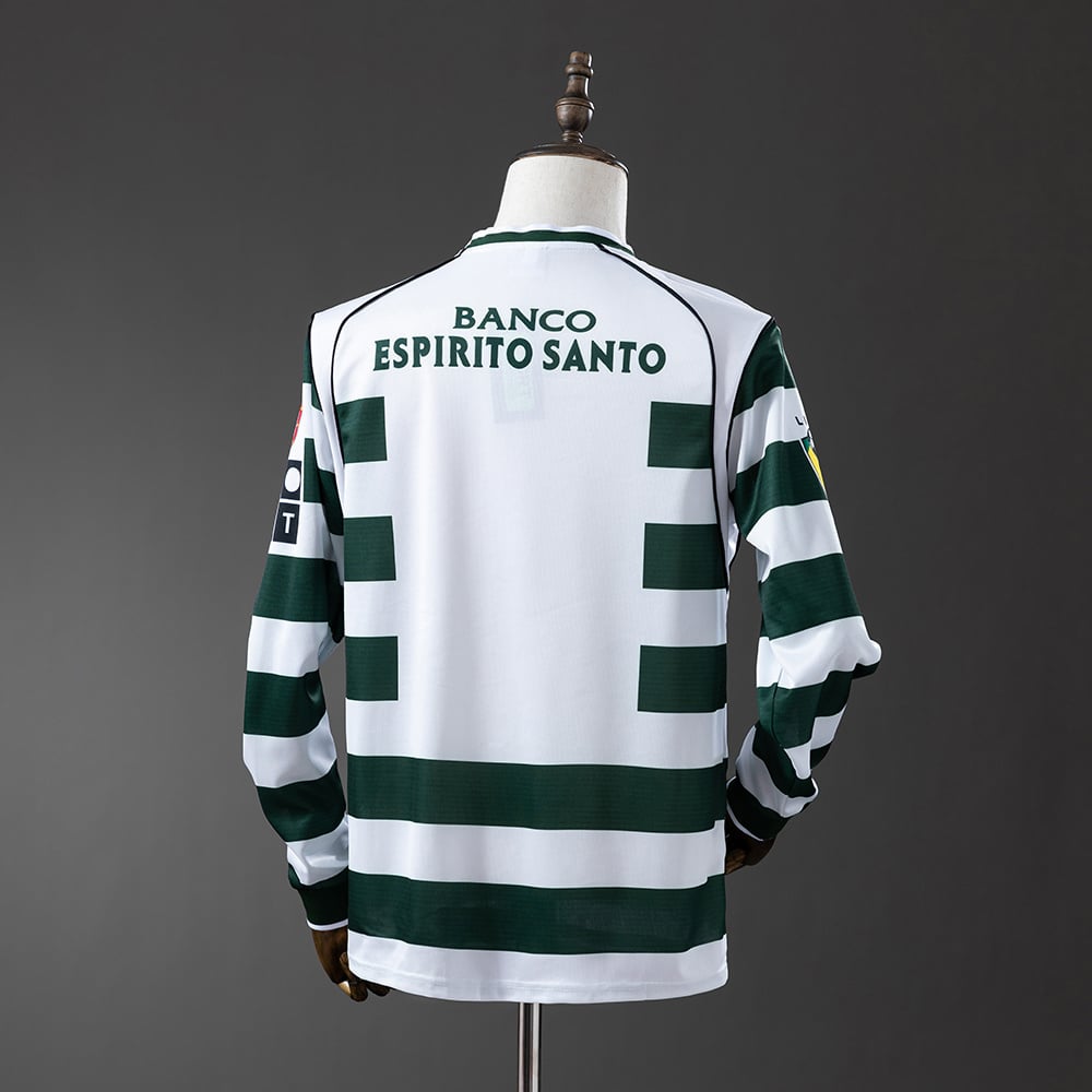 Camisola Retro Sporting 01/03 Manga comprida - Vista 2