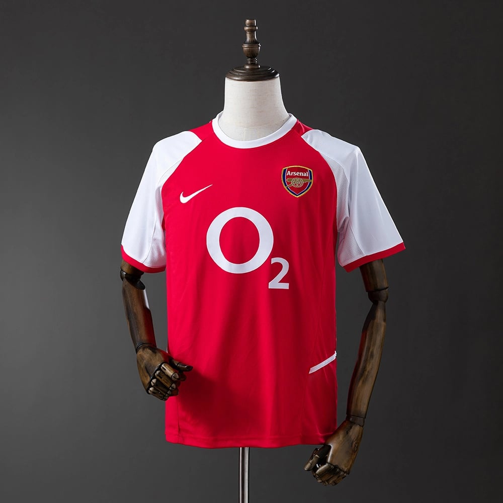 Camisola Arsenal 2002/04 Principal Retro - Vista 1