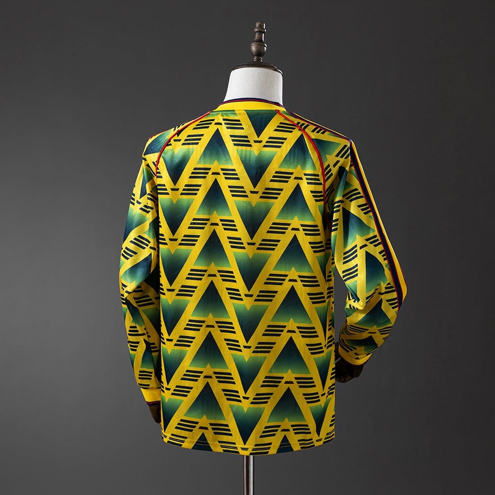 Camisola Arsenal 1991/93 Alternativa Manga Comprida Retro - Vista 2