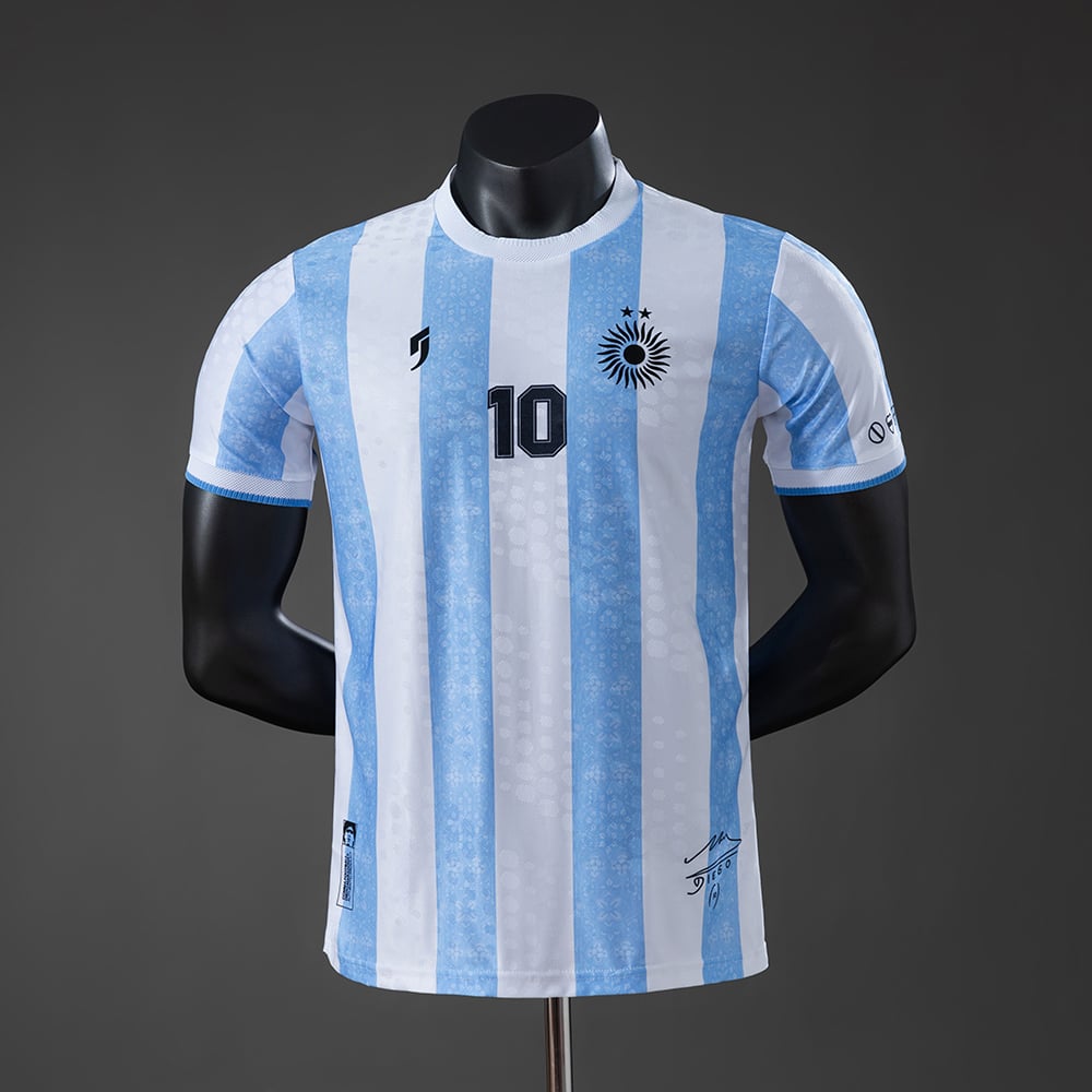 Camisola Edição Especial Maradona #10 Argentina Versão Jogador - Vista 1