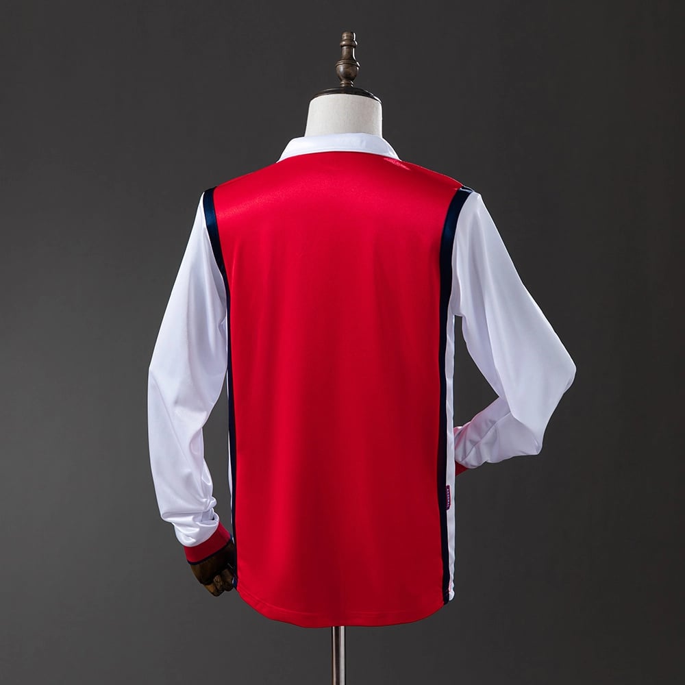 Camisola Arsenal 1998/99 Principal Manga Comprida Retro - Vista 2
