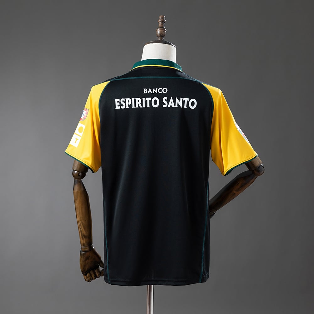 Camisola Retro Sporting 02/03 Away  - Vista 2