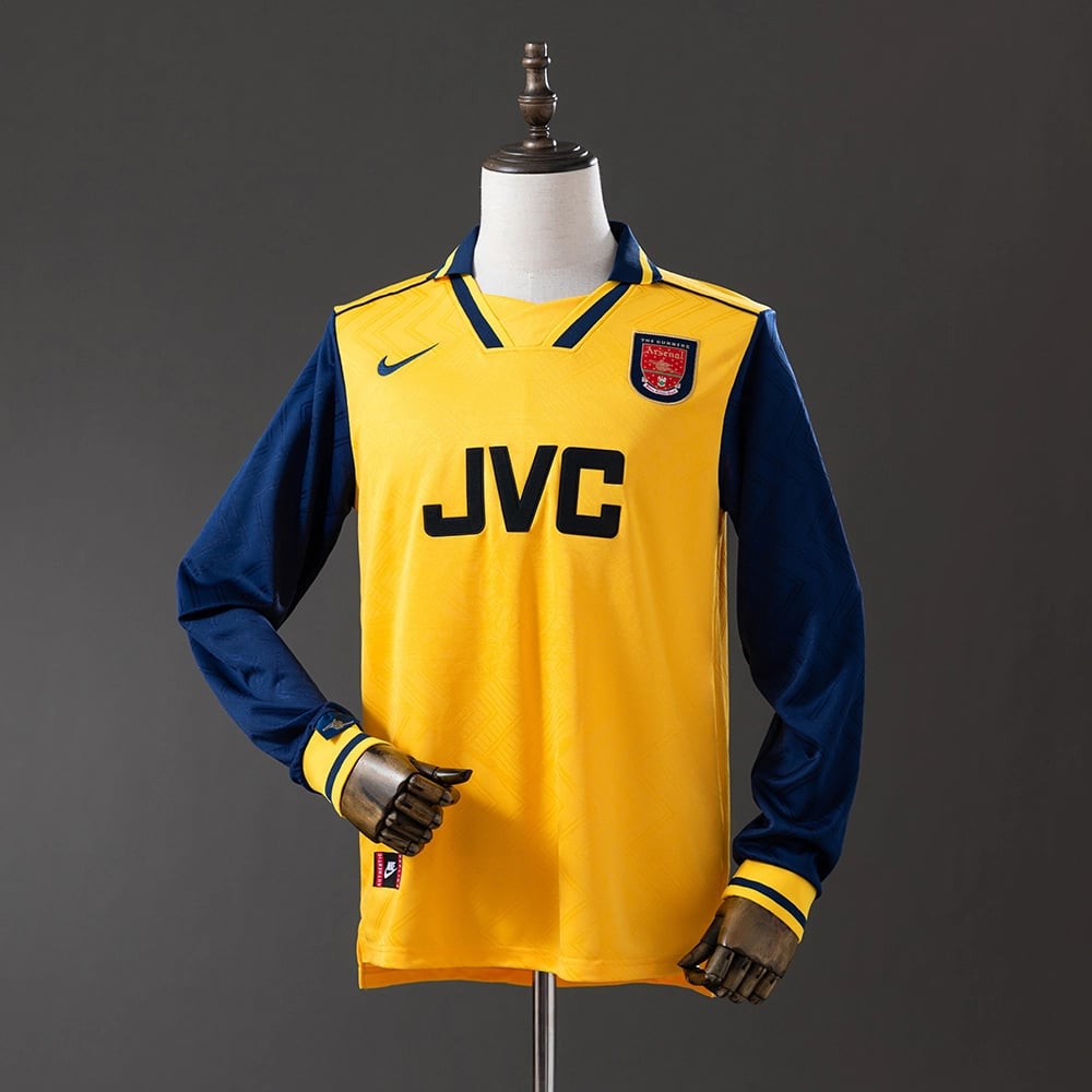 Camisola Arsenal 1996/97 Alternativa Manga Comprida Retro - Vista 1