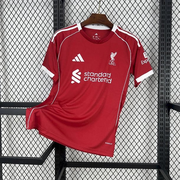 Liverpool 2025/26 Home Jersey - Vista 1