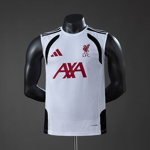 Colete de Treino Liverpool 2026/2027 Branco Versão Jogador - Vista 1
