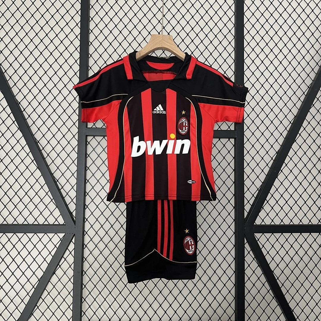 Kit Crianca AC Milan Principal 2006/2007 - Vista 1