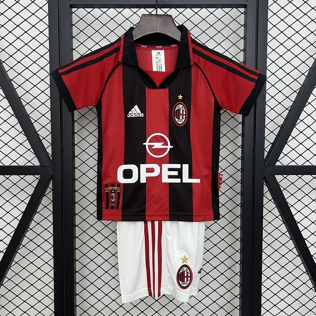 Kit Crianca AC Milan Principal 1998/1999 - Vista 1