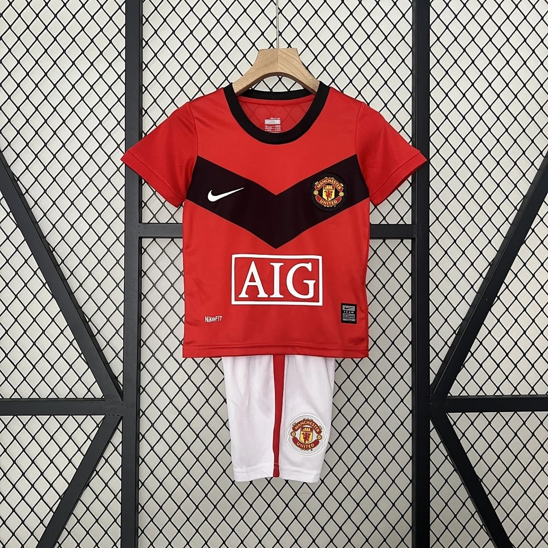 Kit Crianca Manchester United Principal 2009/2010 - Vista 1