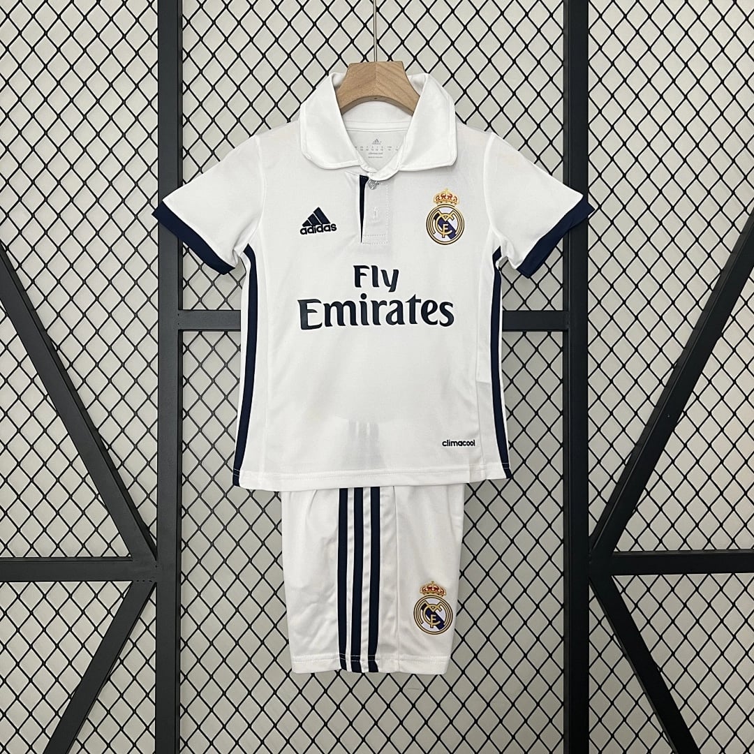 Kit Crianca Real Madrid Principal 2016/2017 - Vista 1