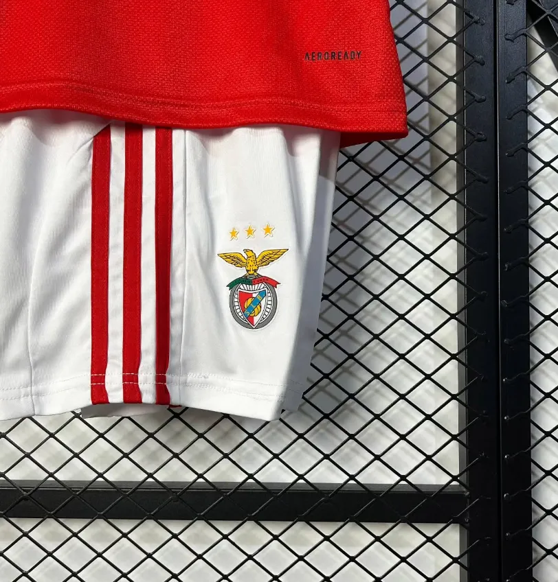SL Benfica Kids Home Kit 2025/26 - Vista 4