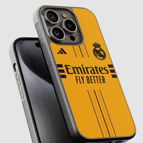 Capa Real Madrid Amarelo - Vista 1