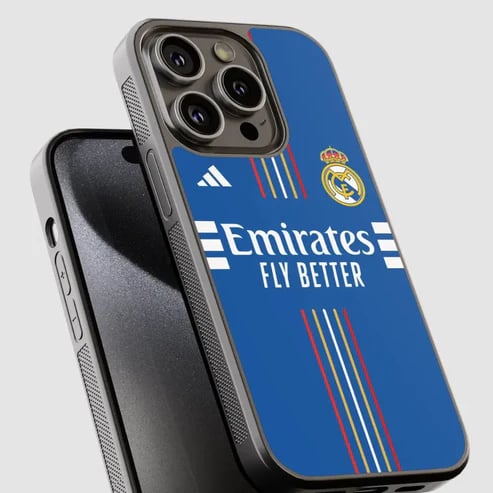 Capa Real Madrid Azul - Vista 1