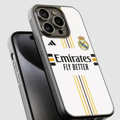 Capa Real Madrid Branco - Vista 1