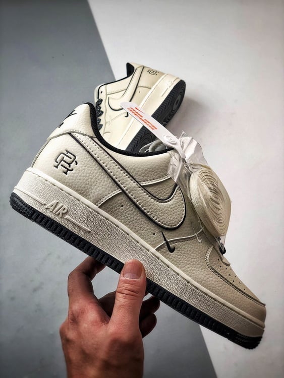 Campeão x Air Force 1 Low Preto Refletivo - Vista 7