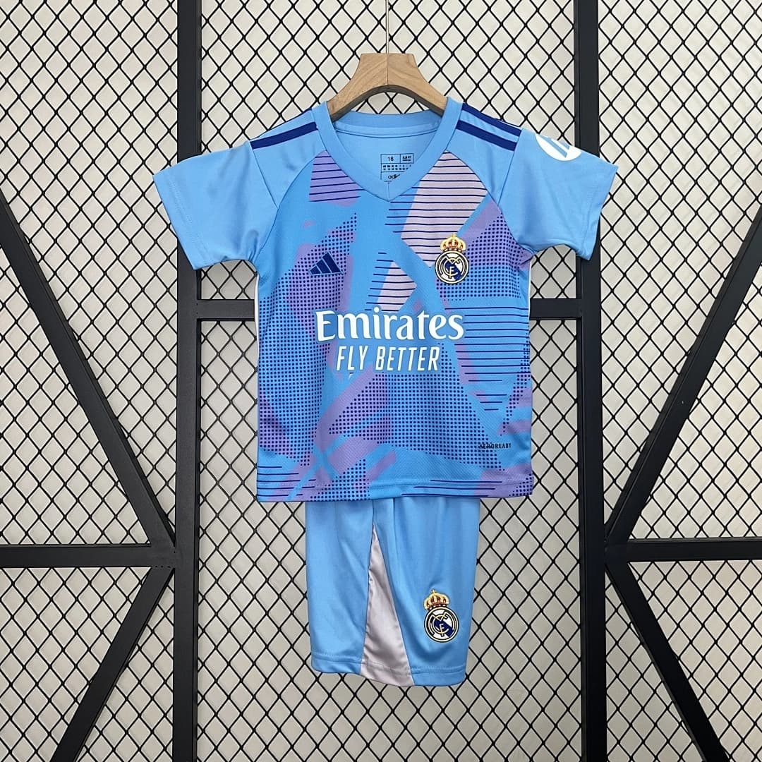 Kit Crianca Real Madrid Guarda-Redes 2024/2025