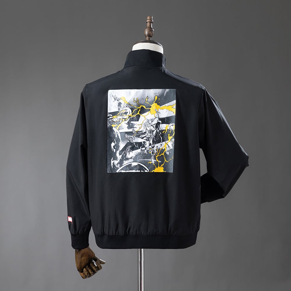 Corta‑Vento Real Madrid 2025/26 Preto - Vista 2