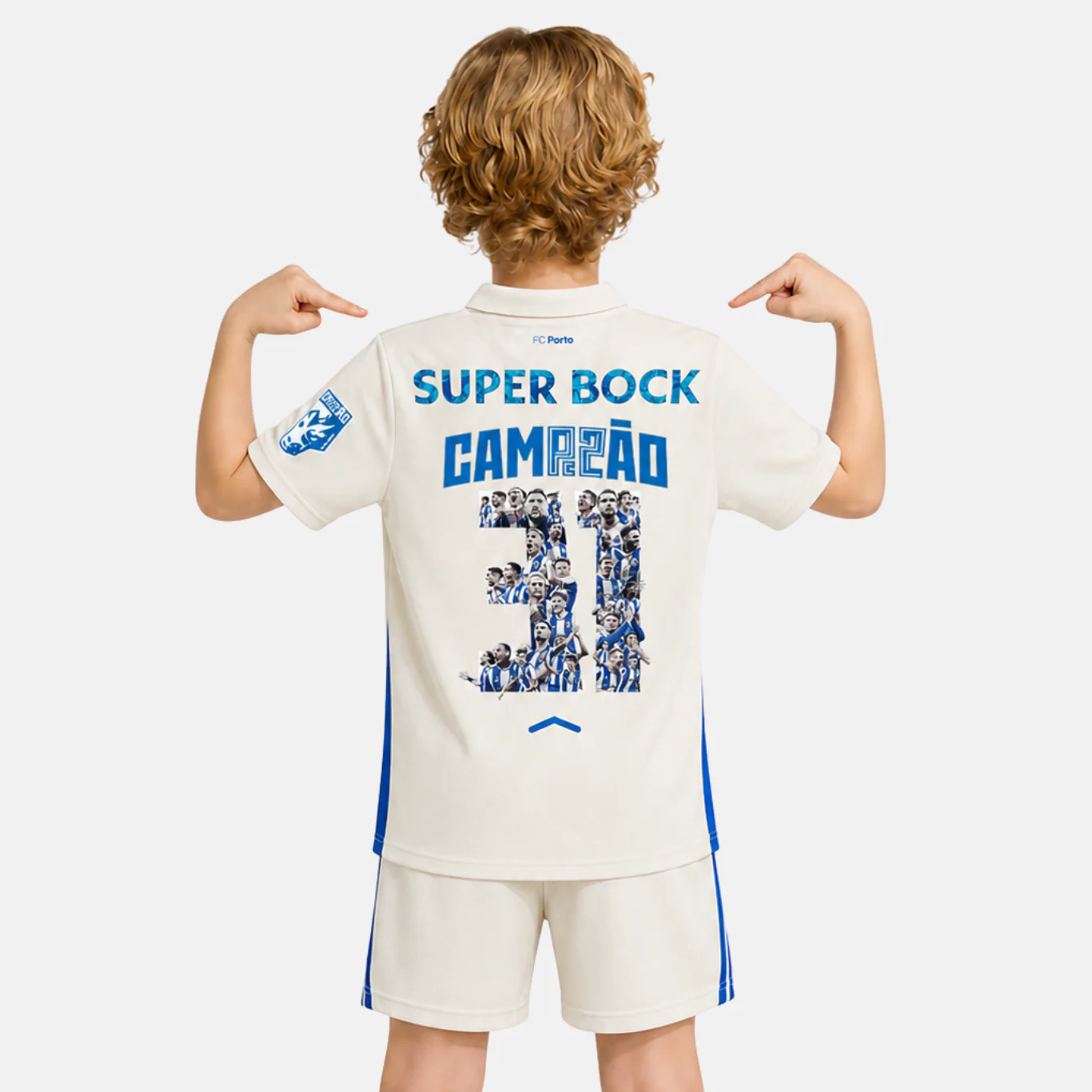 Kit Criança FC Porto Terceiro Campeão 31 2025/26 - Vista 1