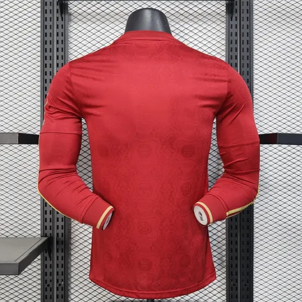 FC Bayern Munich 2025/26 Player 125th Anniversary Red Jersey - Vista 2