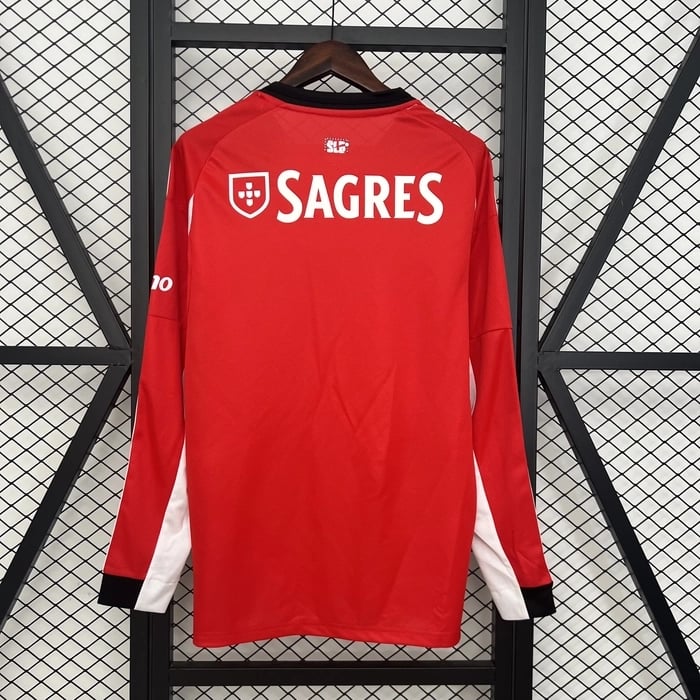 Benfica Home Jersey 25/26 - Long Sleeve - Vista 2