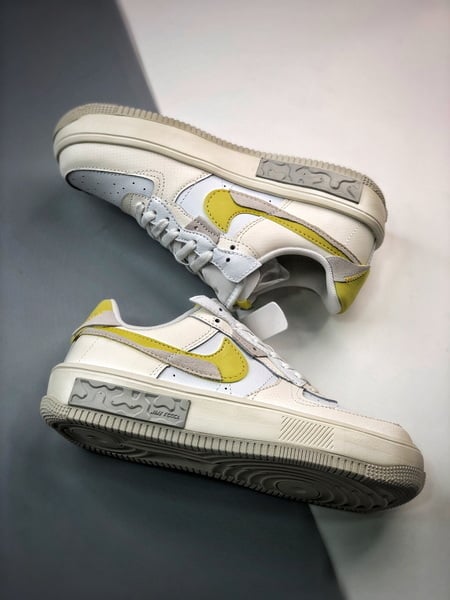 Air Force 1 Fontanka Desconstruido Branco e Limao - Vista 7