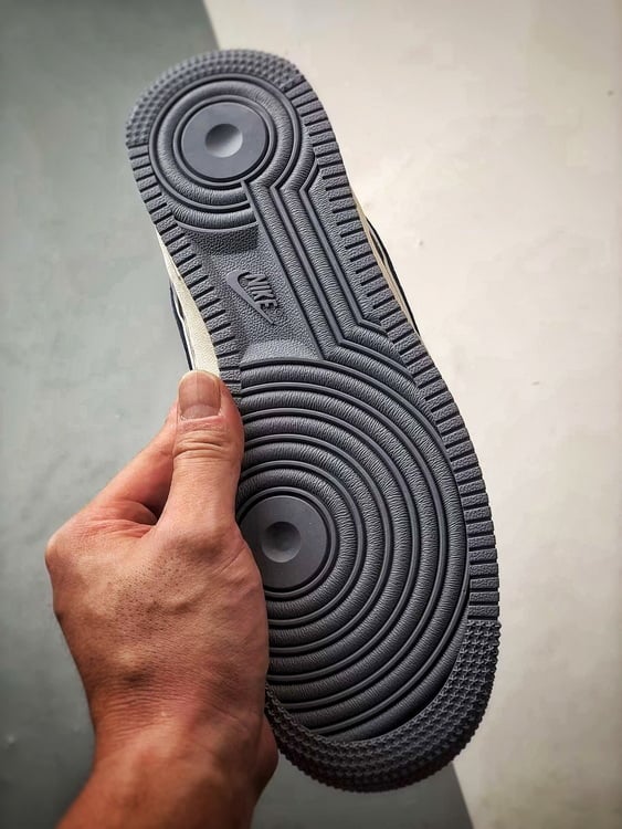 Air Force 1 Low Wukong Cinza Azul - Vista 4