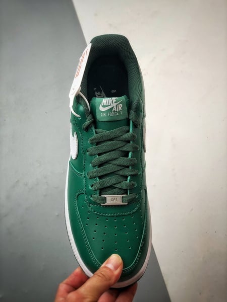 Air Force 1 Low Verde Escuro e Branco - Vista 9