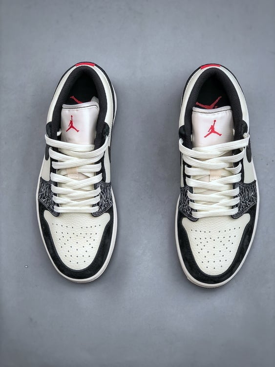 Air Jordan 1 Low x Supreme - Vista 6