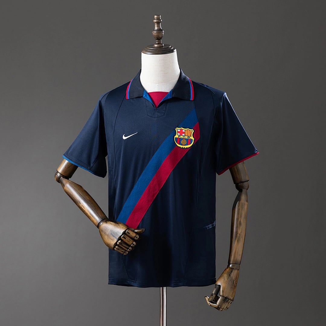 Camisola Terceira do FC Barcelona 2002/2003 (Retro) - Vista 1