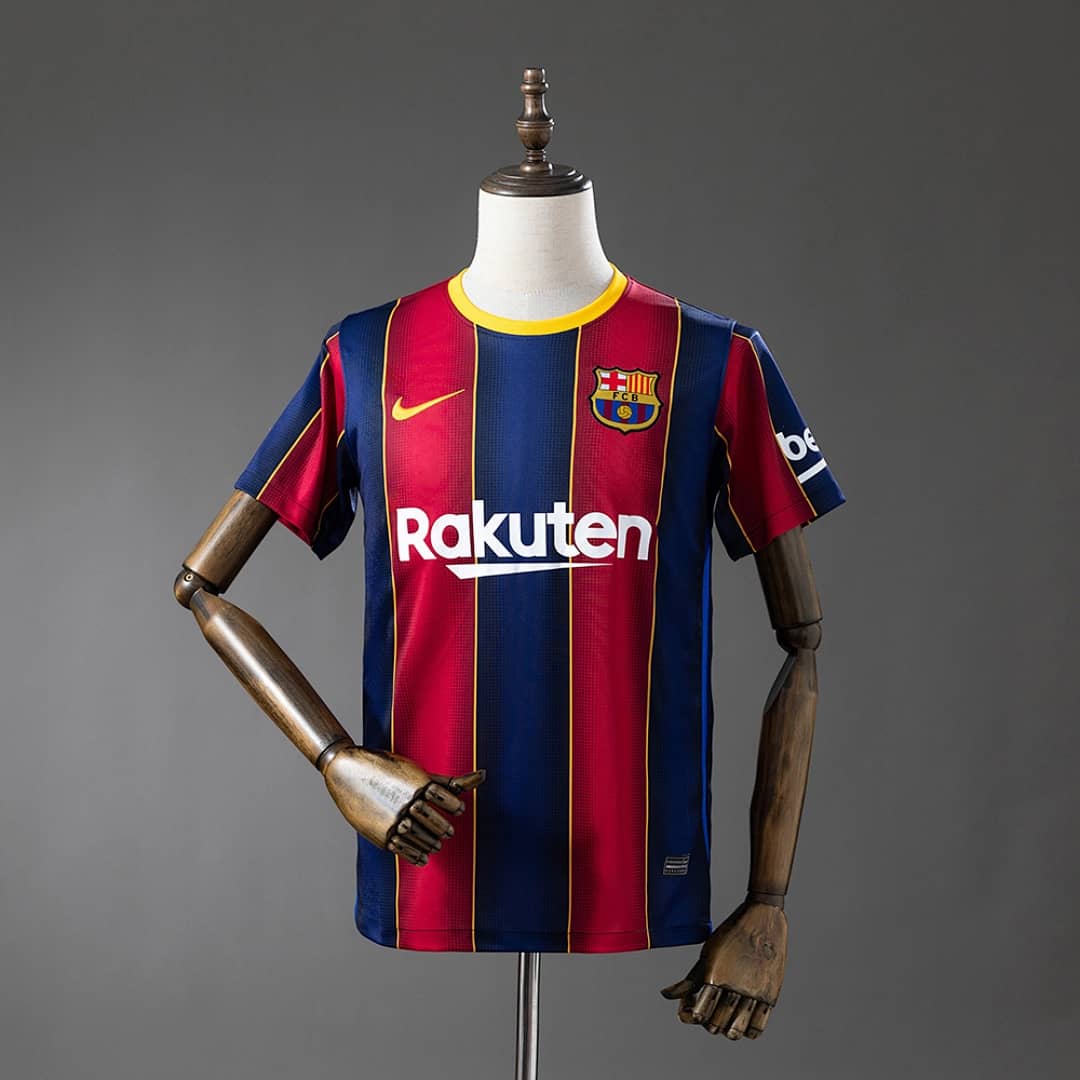 Camisola Principal do FC Barcelona 2020/2021 (Retro)