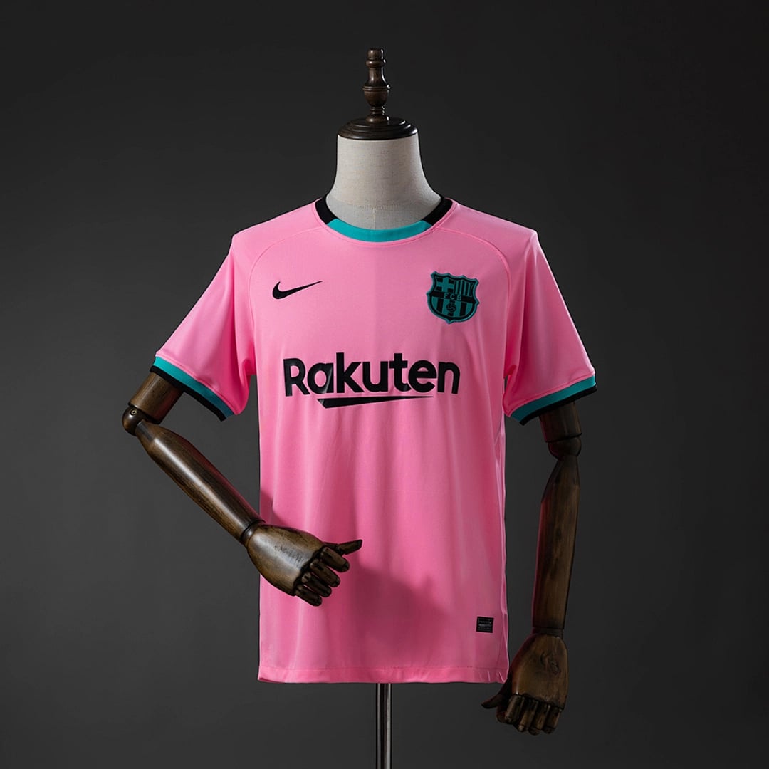 Camisola Terceira do FC Barcelona 2020/2021 (Retro) - Vista 1
