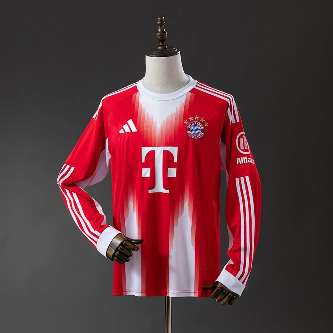 Camisola Principal do Bayern Munich 2025/2026 (Manga Longa) - Vista 1