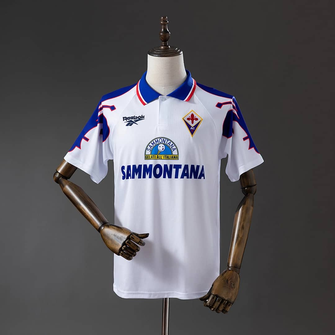 Camisola Alternativa do Fiorentina 1995/1996 (Retro)