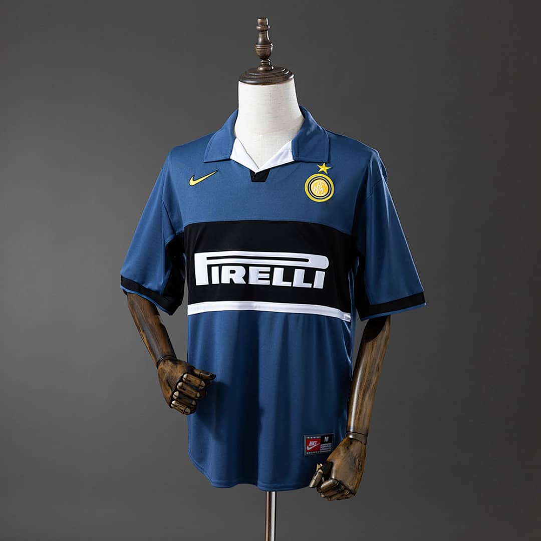 Camisola 2ª Alternativa do Inter Milan 1998 (Retro)