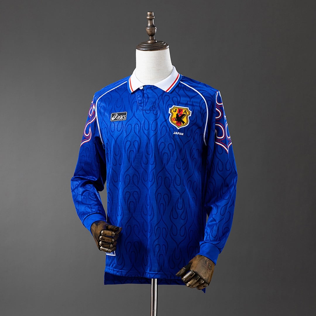 Camisola Principal do Japao 1998 (Retro, Manga Longa) - Vista 1