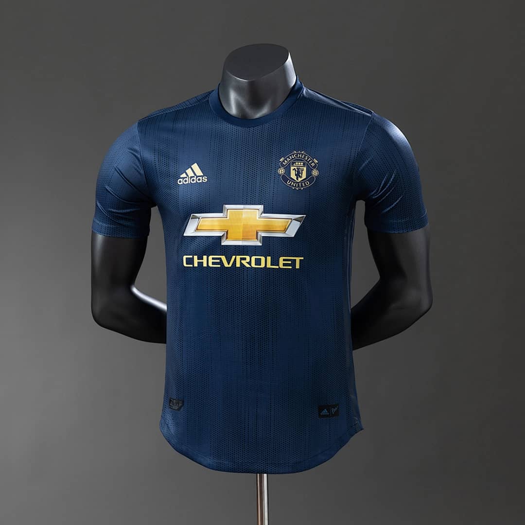Camisola Terceira do Manchester United 2018/2019 (Retro, Versao Jogador)