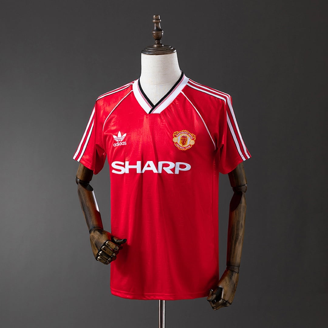 Camisola Principal do Manchester United 1984 (Retro) - Vista 1
